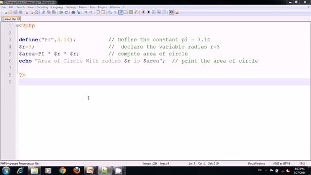 Variable and Constant In PHP || PHP-9 смотреть онлайн