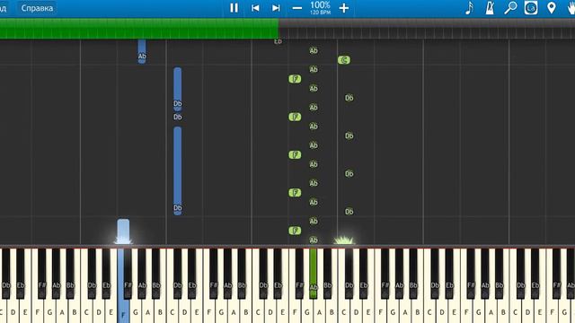 How to play Under by Alex Hepburn on piano смотреть онлайн