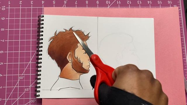 Taking My Characters To The BarberShop- Drawing ANIME Hairstyles! смотреть онлайн