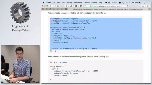 Django + ReactJS Workshop - PyLadies Singapore смотреть онлайн