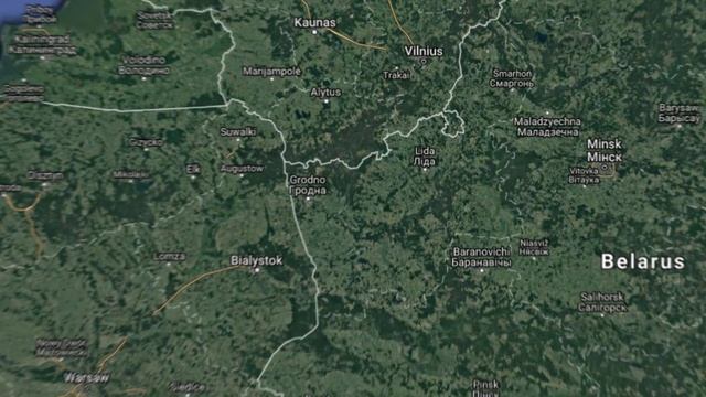 08 Транслокация вертлявой камышевки из Беларуси в Литву на карте смотреть онлайн