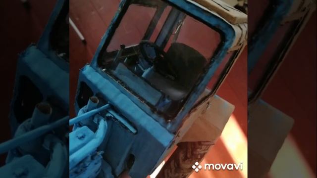 Сборка трактора МТЗ 80 из бумаги! смотреть онлайн
