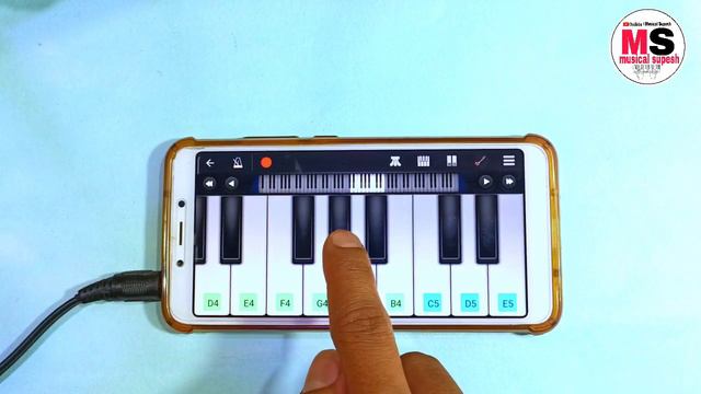 Khuda Gawah Banjo Dhumal Style On Piano - Dj Remix Song - Mobile Piano смотреть онлайн