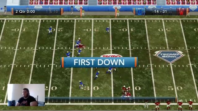 Playing Tecmo Bowl Throwback First Time смотреть онлайн