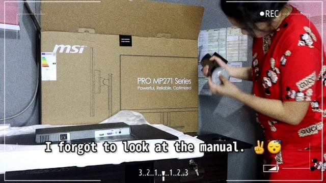 UNBOXING: MSI Pro mp271 смотреть онлайн