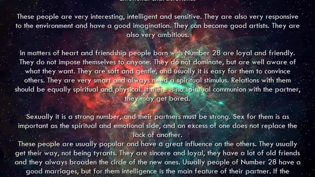㉘ Numerology Number 28. Secrets Of Your Birthday