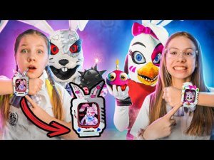 ДОБРЫЙ и ЗЛОЙ ПОДАРОК! Управляю 24 ч ВАННИ ФНАФ и ГЛЭМРОК ЧИКОЙ АНИМАТРОНИКОМ в реальной жизни!
