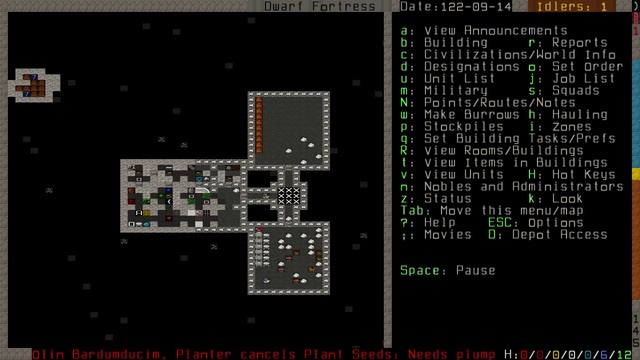 Dwarf Fortress Masterwork 0.40.24 - S01E02 - Первые мигранты и караван смотреть онлайн
