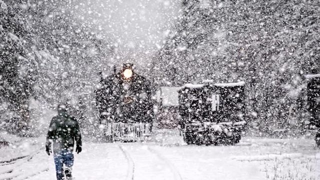 Живописные фотографии старинных паровозов