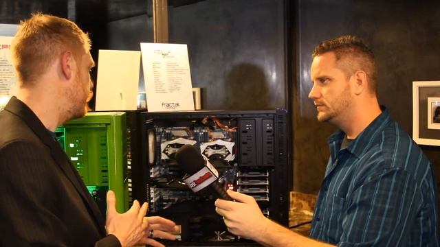 CES 2014 - Fractal Design Define R4 Blackout, Sick OEM Builds! смотреть онлайн