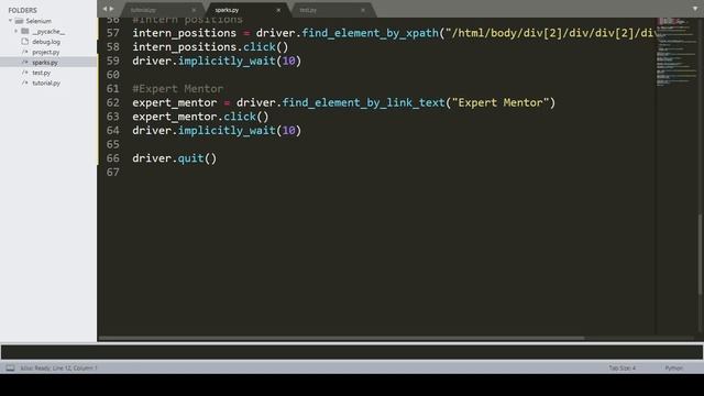Testing and automating navigation through website using python selenium смотреть онлайн