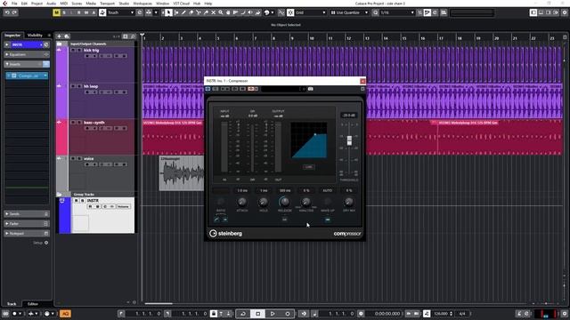 Обработка звука. 3 фишки САЙДЧЕЙН компрессии (на примере Cubase) смотреть онлайн