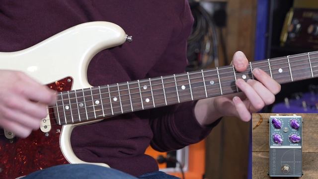 ThorpyFx Gunshot Overdrive - Stratocaster, bridge pickup, different settings on the Gunshot смотреть онлайн