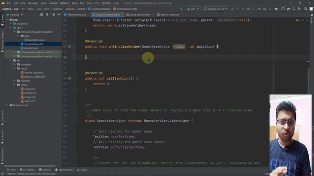 Class 414 - Creating Contract Class For Wait List | Android App Development Complete Course In Hind смотреть онлайн
