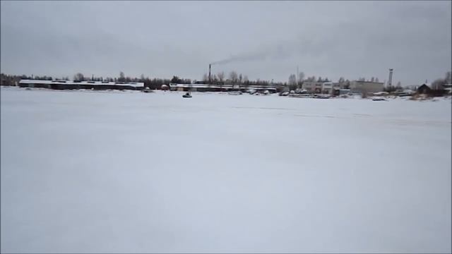 На аэроглиссере по льду смотреть онлайн