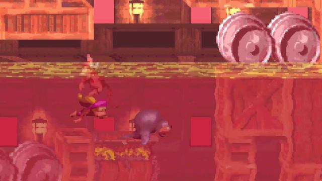 Donkey Kong Country 2 (GBA): Lava Lagoon [1080 HD] смотреть онлайн