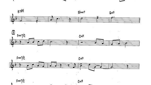 BACKING TRACK - X.WALT2 - Bob Mintzer 15 Easy etude - Bob Mintzer for Eb. Saxophone смотреть онлайн