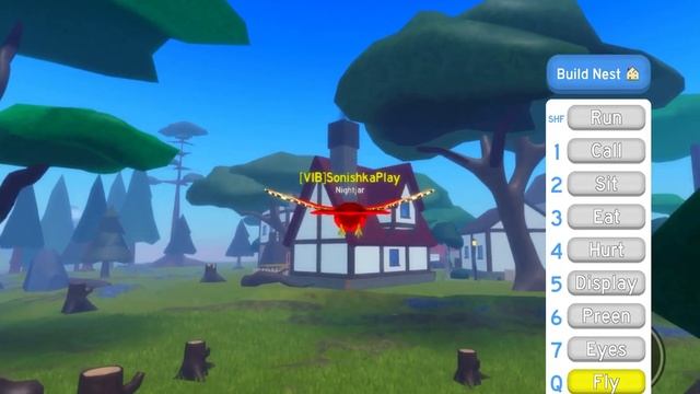 Новая Птичка Козодой в Feather Family | Обновление в Роблокс Семья Птиц! смотреть онлайн