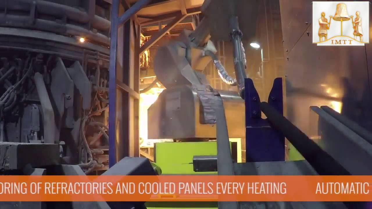 Манипулятор для забора проб из печи смотреть онлайн