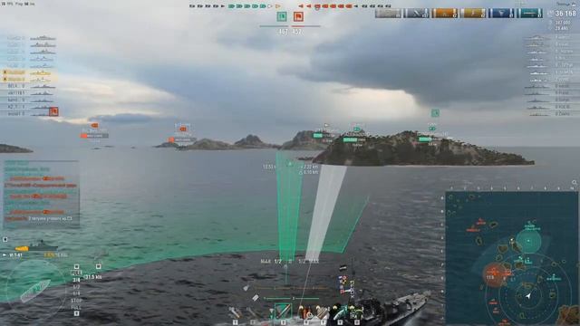 Эсминец Германии Т-61 + РОЗЫГРЫШ . Обзор World of Warships. С-170 смотреть онлайн