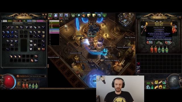 Sentinel Of Radiance Build - Feels Like Righteous Fire Build - Path Of Exile (3.22 Ancestor)