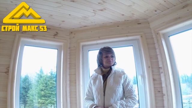 Видео - отзыв о строительстве каркасного дома "под ключ" по проекту № 2Б смотреть онлайн