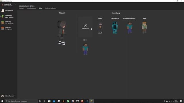 Wie bekommt man in Minecraft Java Skins?/Tutorial смотреть онлайн