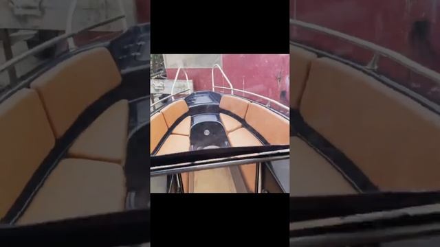 Лодка моторная Касатка-700 спорт пластиковая в чёрном исполнении. Чёрный стиль. #касаткаспорт смотреть онлайн