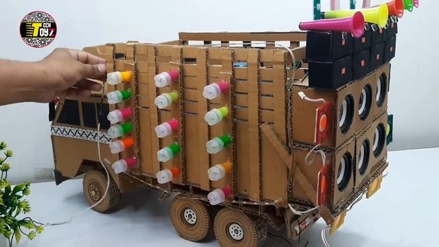 Mini dj Truck loading | How to make small Dj Truck | small DJ Truck loading | Tech Toyz смотреть онлайн