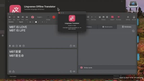 Lingvanex Offline Translator Mac App Store Basic Overview
