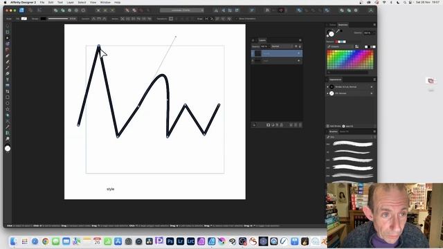 Affinity Designer 2 : Add Nodes Quickly NEW Feature (Shapes, Text etc) смотреть онлайн