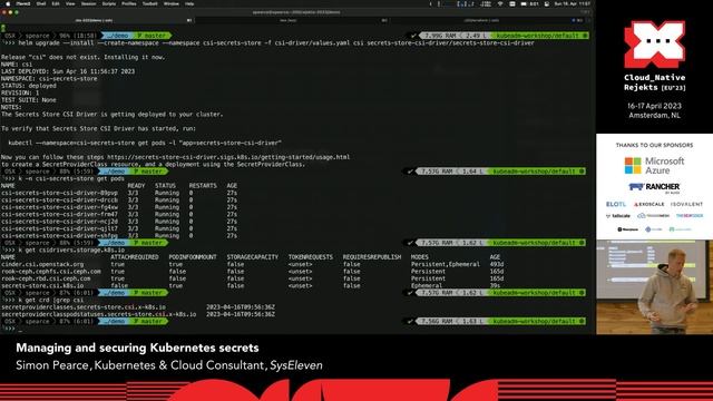 Managing and securing Kubernetes secrets смотреть онлайн