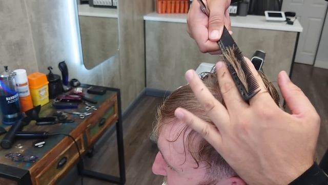 How to Cut Mens Hair | Basic Haircut Tutorial | Step By Step смотреть онлайн