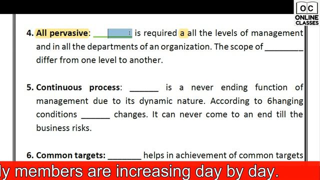#7 | Features of Planning | organizing | staffing | directing | controlling | online classes | hsc смотреть онлайн