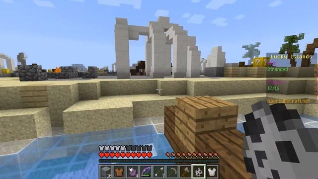 ЛАКИ-БЛОК-ТРОЛЬ [MINECRAFT LUCKY ISLAND] смотреть онлайн