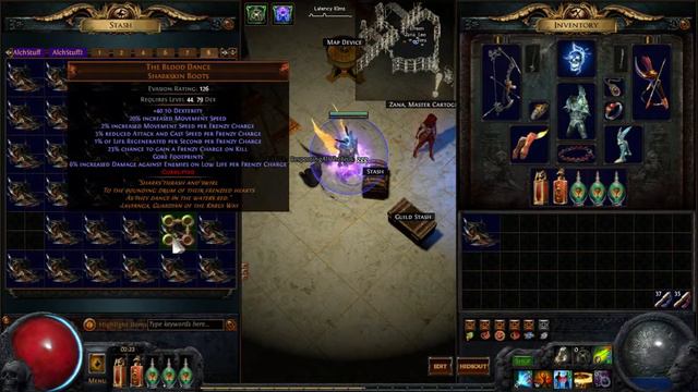 PoE vaal 36 blood dance! смотреть онлайн
