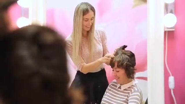 Вечерняя прическа от Елены Кузиной смотреть онлайн