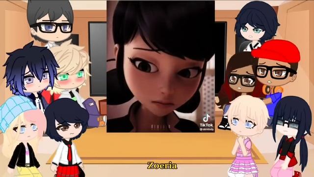 mlb react to marinette angst | gacha club | смотреть онлайн