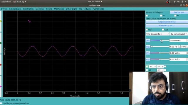 Talk: ExpEYES - A Python powered measurement device for hands-on science education - Jithin B P смотреть онлайн