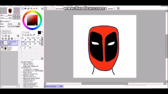 КАК Я НАРИСОВАЛ ДЭДПУЛА?ХD | За 3 минуты | How to draw Deadpool? смотреть онлайн