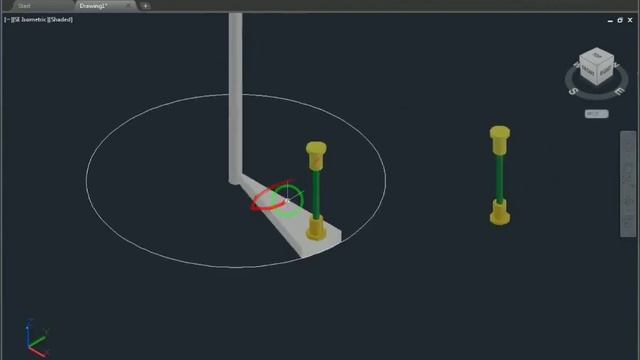 AutoCAD 2018/2013 | 3D Spiral/Round Stairs |#Stairs смотреть онлайн