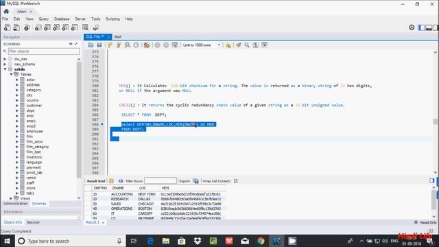 MD5 Function in MySql [Hindi/Urdu] смотреть онлайн