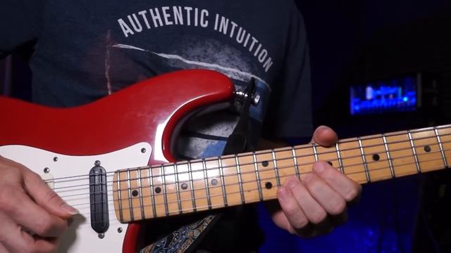 №1 Фраза в стиле Фанки Блюз на электрогитаре смотреть онлайн