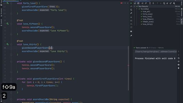 20210929 tennis kata in Java #9 смотреть онлайн