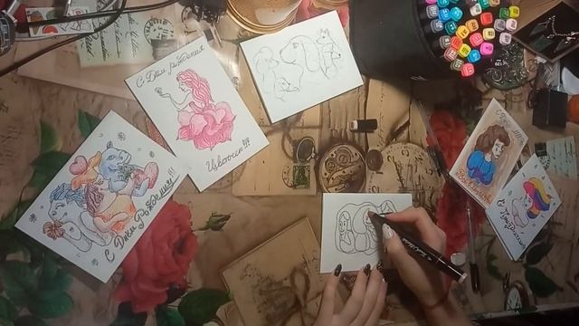 Мастер-класс "Изготовление открытки на все случаи жизни" смотреть онлайн