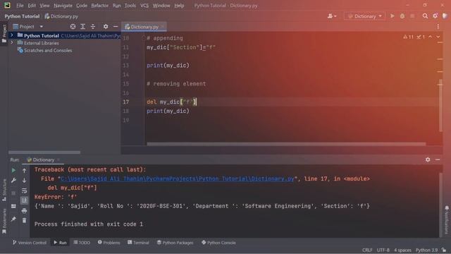 Python For Beginners : Understanding Dictionary In Python смотреть онлайн