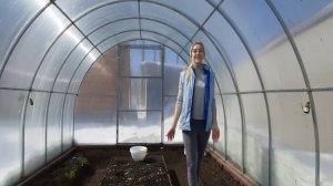 8 СОТОК В АПРЕЛЕ/ПЕРВЫЕ ВСХОДЫ В ТЕПЛИЦЕ