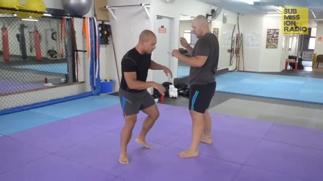 How to do an Alexander Gustafsson High Double Leg Takedown | MMA & Combat Sambo смотреть онлайн