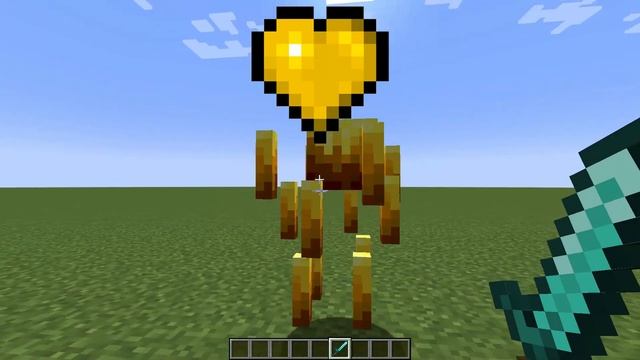 Minecraft Blaze with different hearts смотреть онлайн