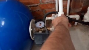 Простейшая система водоснабжения дома, без насосной станции. Водопровод из полипропиленовых труб.